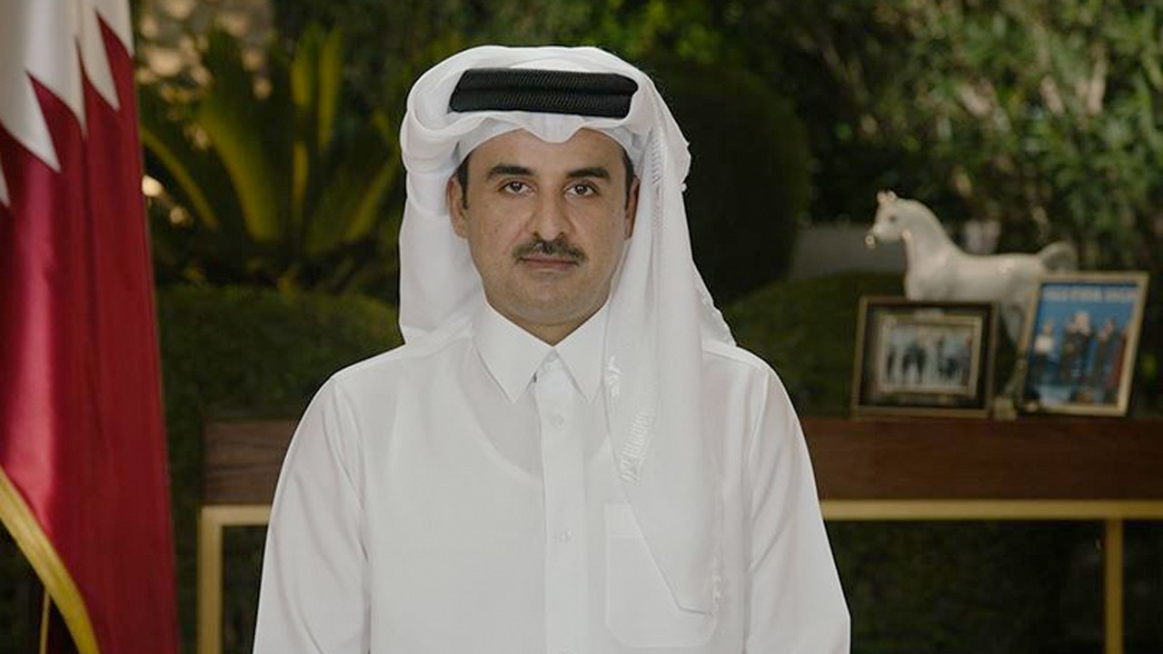 Katar Emiri Şeyh Temim, yağmur duasına katıldı