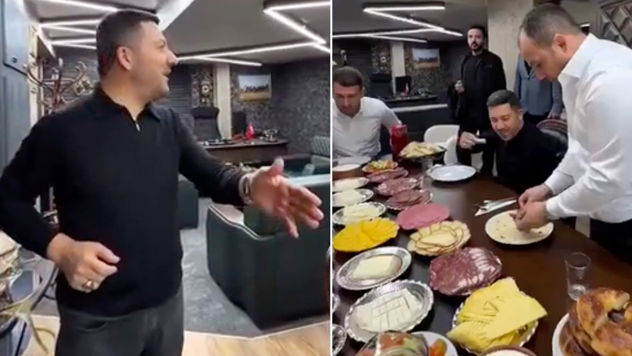 Belediye Başkanı Rasim Arı'nın kahvaltı sofrası ortalığı karıştırdı