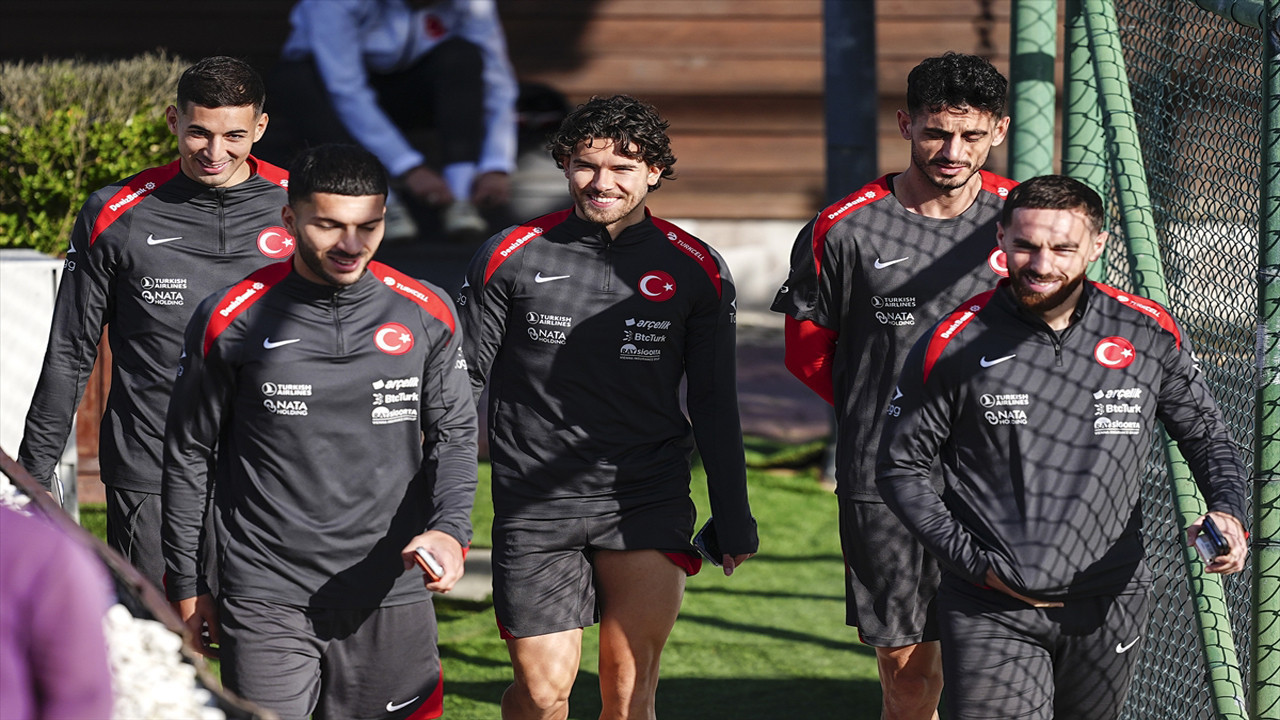 A Milli Futbol Takımı, İspanya maçının hazırlıklarını tamamladı