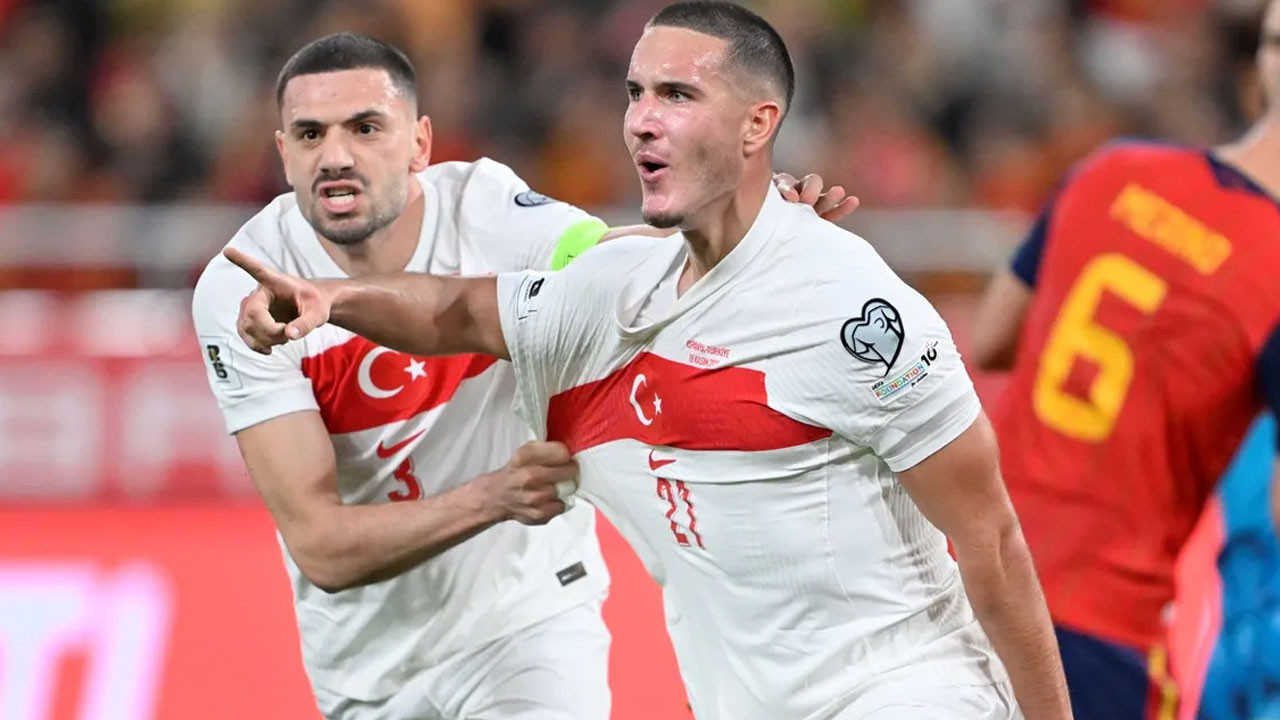 Deniz Gül, milli formayla ilk golünü İspanya'ya attı