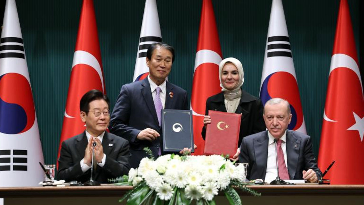 Türkiye ile Güney Kore arasında 3 anlaşma imzalandı