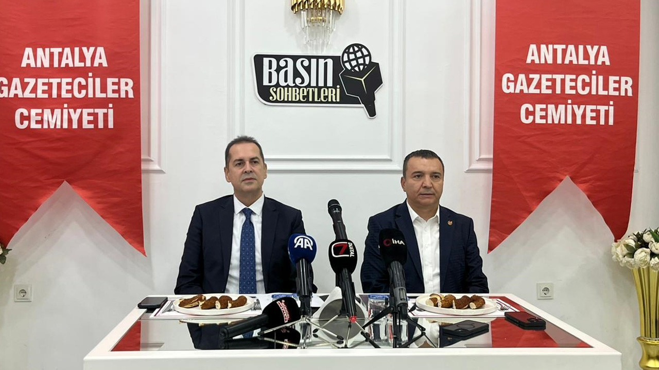 Antalyaspor Başkanı Perçin, "Basın Sohbetleri"nde önemli açıklamalarda bulundu