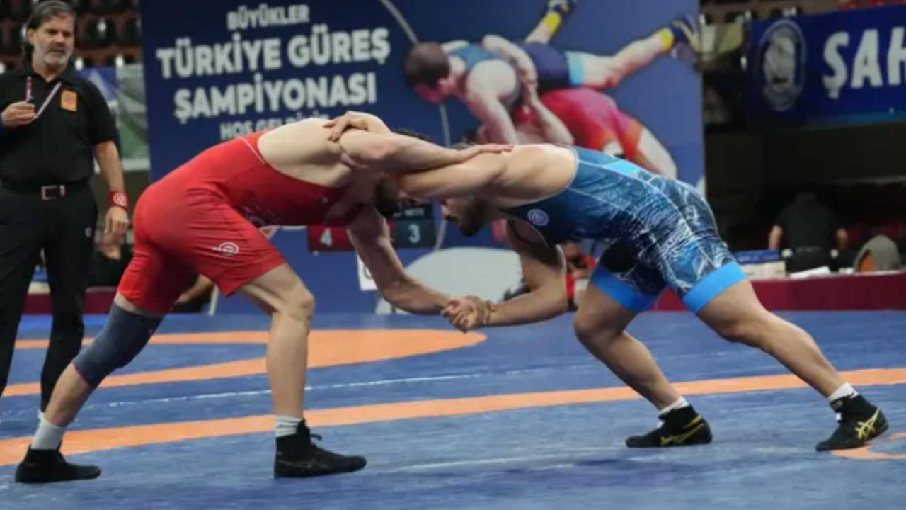 Türkiye Güreş Şampiyonası'nda serbest stil müsabakaları tamamlandı