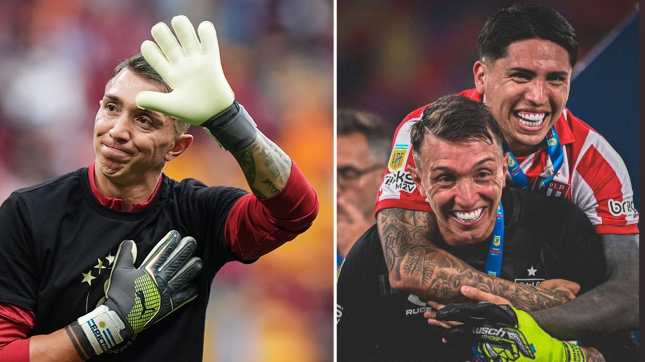 Fernando Muslera, 2 penaltı kurtararak Estudiantes'e şampiyonluk getirdi