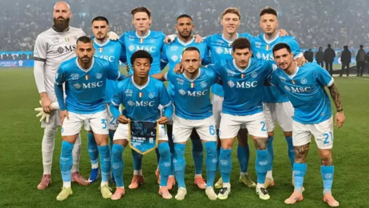 Napoli İtalya Süper Kupa'yı üçüncü kez kazandı