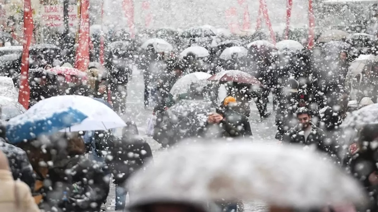 Meteoroloji uyardı! Hafta sonu pek çok kentte kar bastıracak