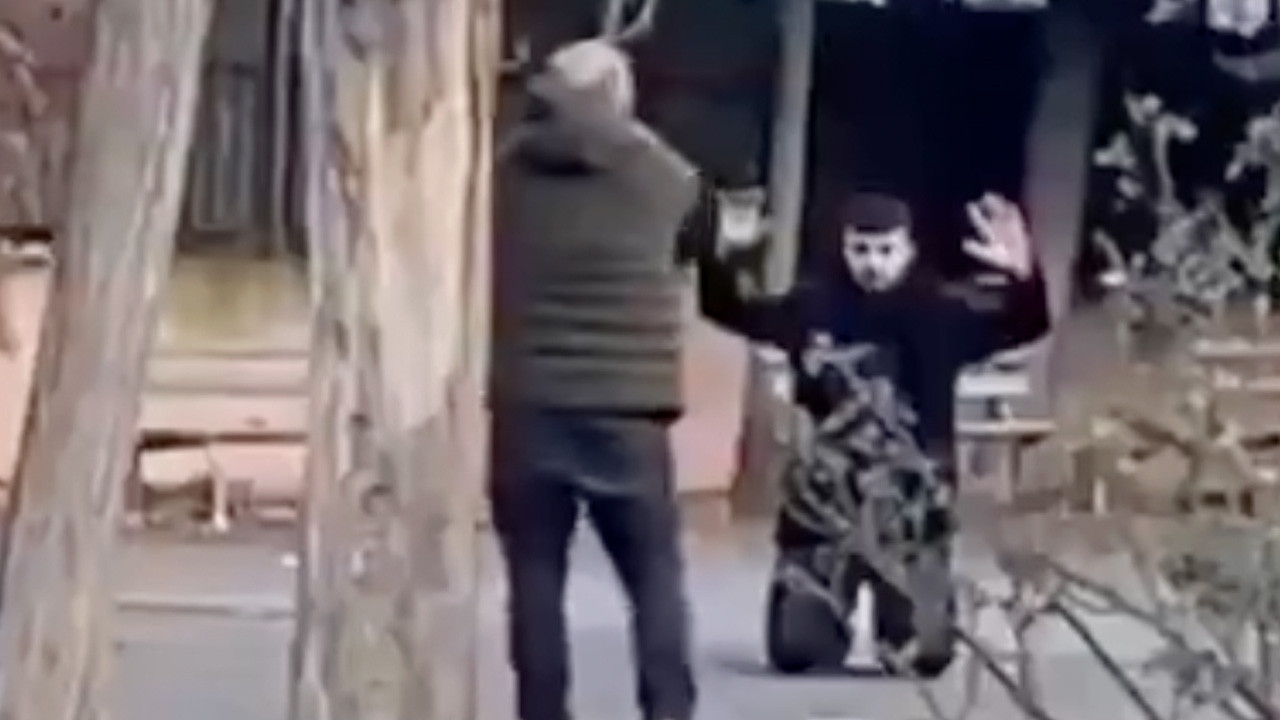 Kocaeli'de lisede hareketli anlar! Kızını rahatsız eden kişiyi silahla rehin aldı: İşte o anlar...