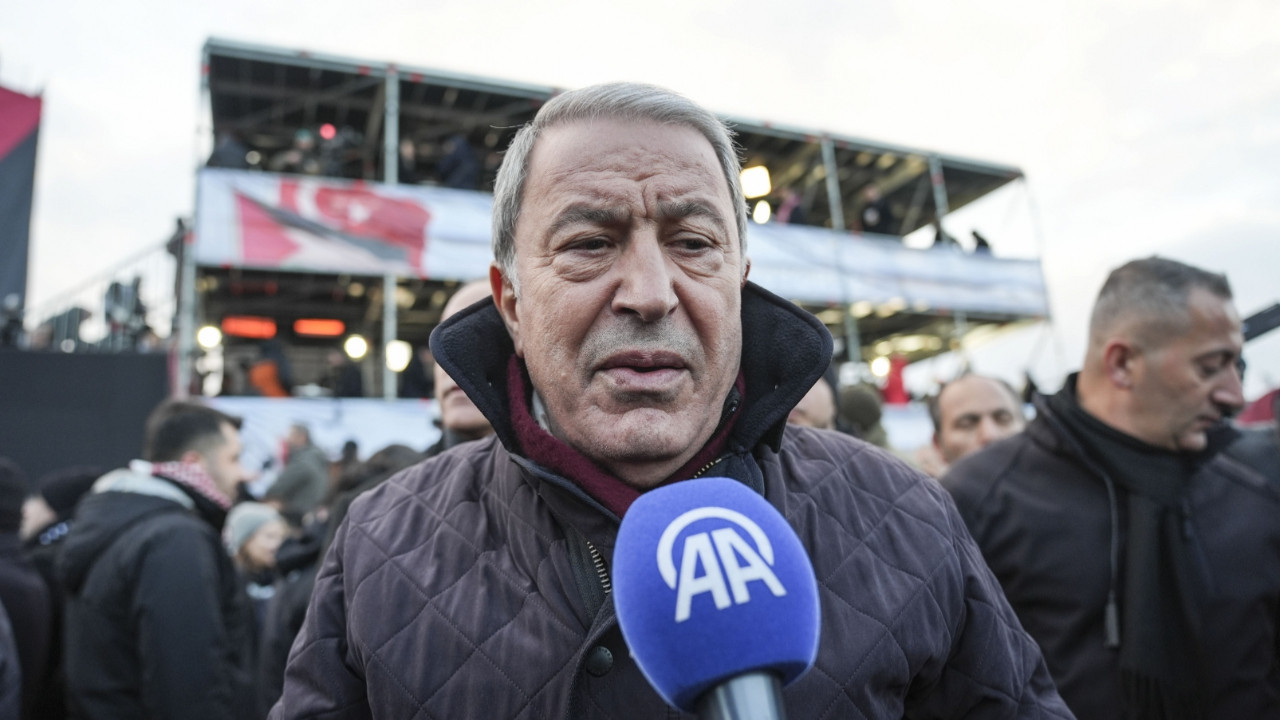 Hulusi Akar’dan Filistin devleti vurgusu