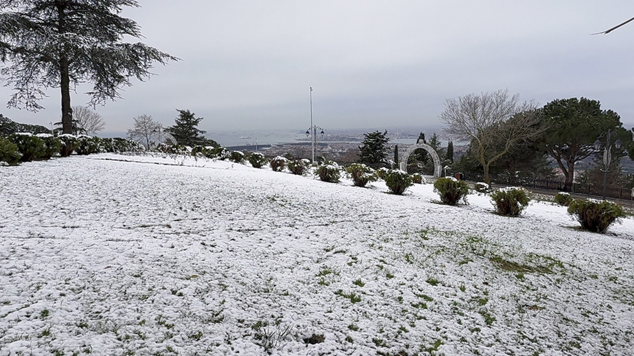 İstanbul'da en çok kar oraya yağdı! 10 santimetreyi buldu