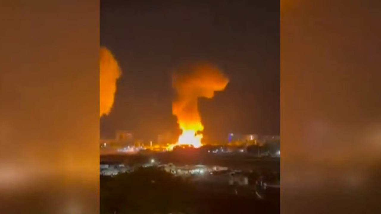 ABD'nin hedefindeki Venezuela'da peş peşe patlama sesleri