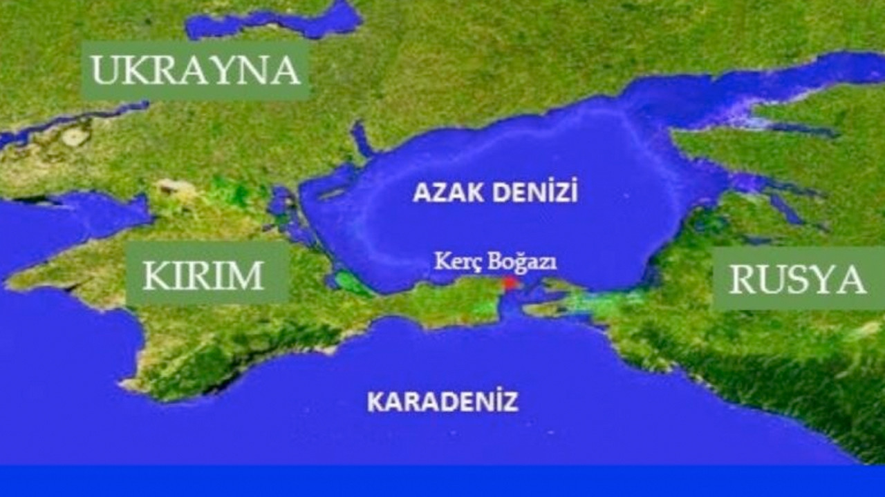 Kerç Boğazı'nda Türk gemisi karaya oturdu