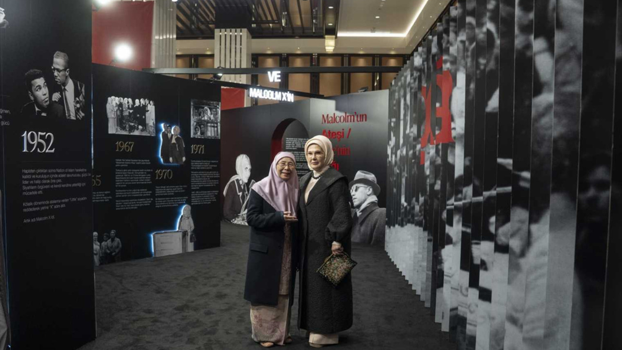 Emine Erdoğan, Malezya Başbakanı'nın eşi ile Millet Kütüphanesi’ni gezdi