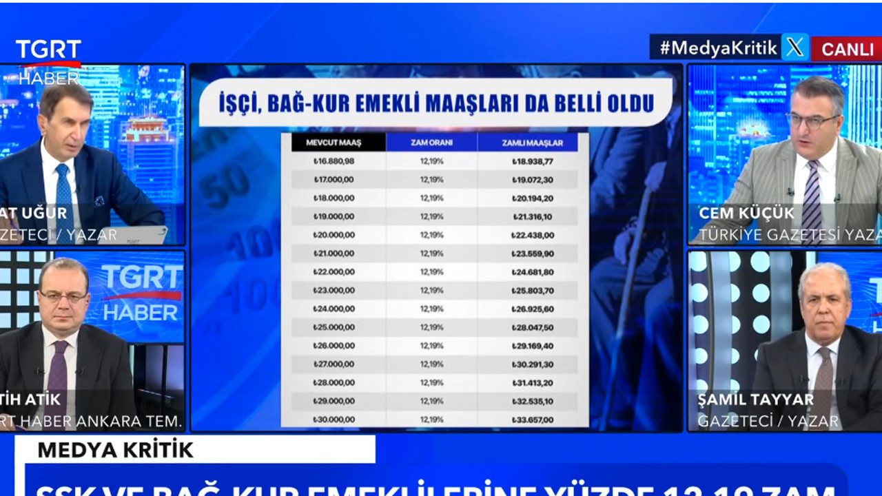 Cem Küçük'ten emekliye seyyanen zam çıkışı hiçbir …