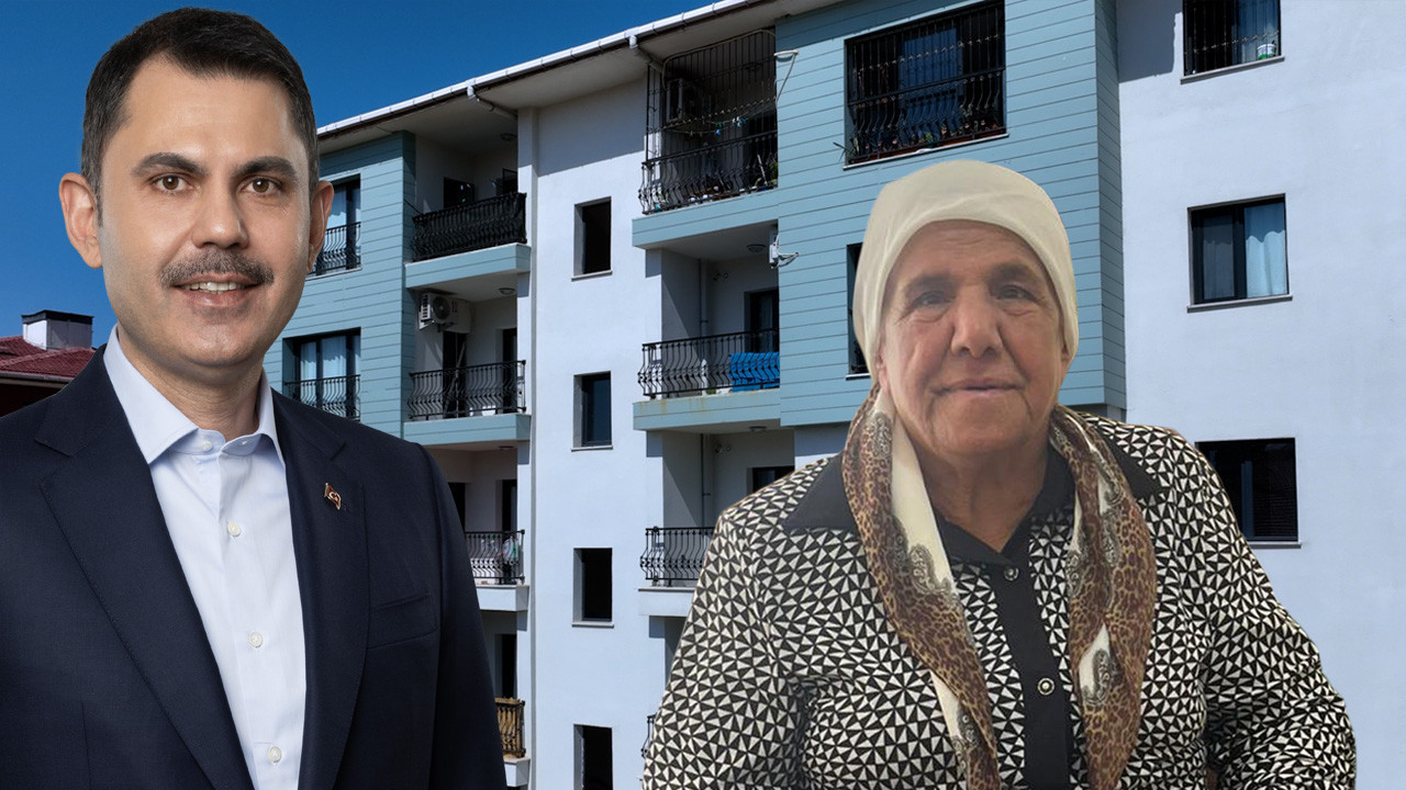 Bakan Kurum paylaştı! Ferhuş Mahallesi'nin Fatma teyzesi yeni yuvasında