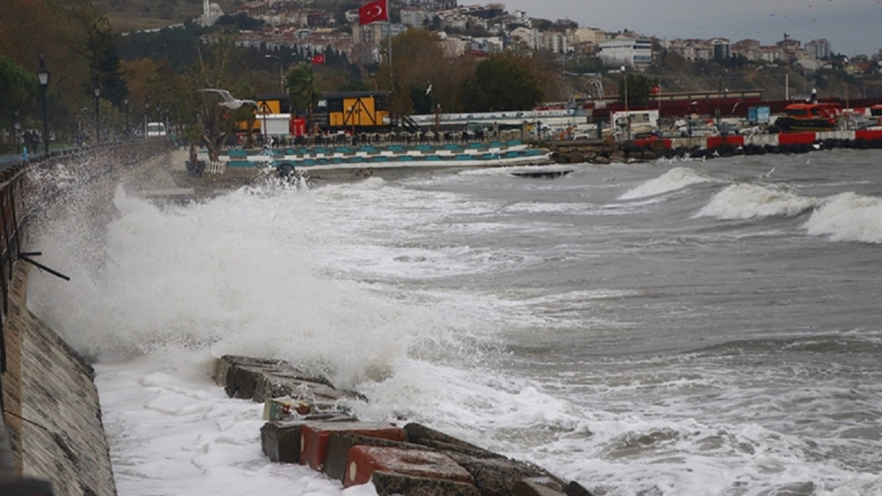 Meteorolojiden Marmara Bölgesi'ne fırtına uyarısı