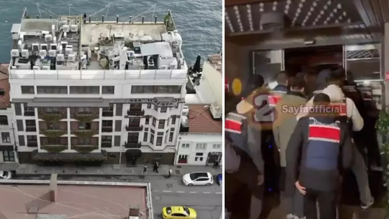 Bebek Otel'e gece yarısı baskını! Uyuşturucu partileri yapılıyordu