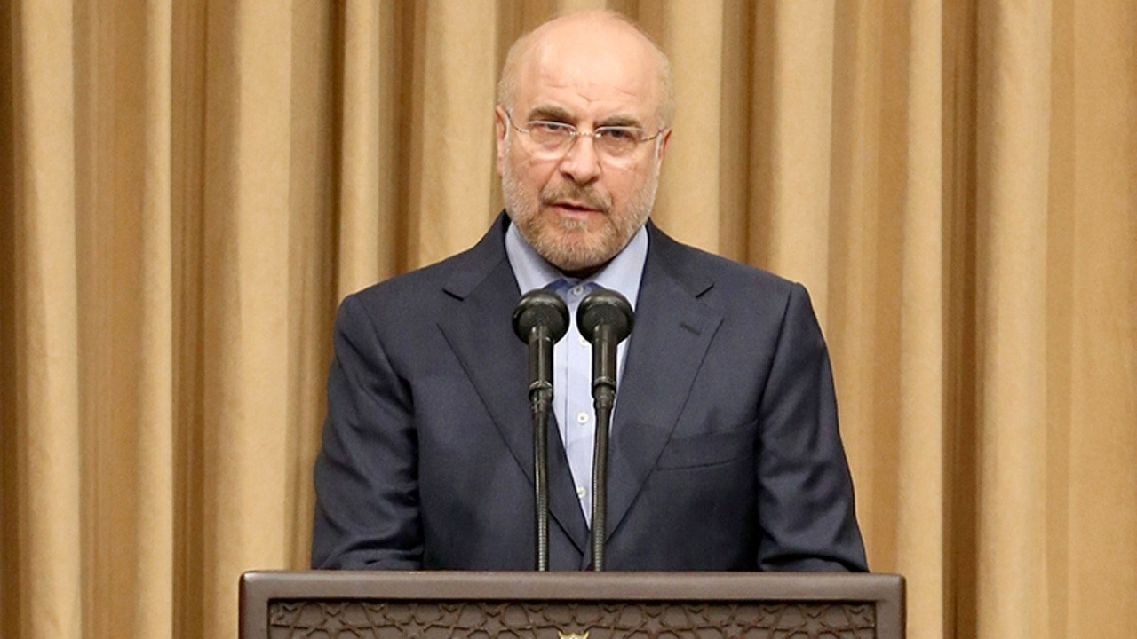 İran Meclis Başkanı Kalibaf'tan ABD-İsrail açıklaması