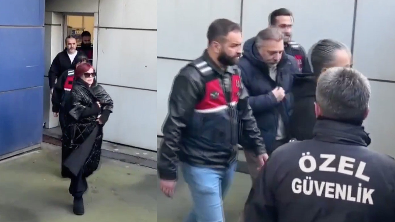 Oktay Kaynarca ve Emel Müftüoğlu'nun gözaltındaki görüntüleri çıktı