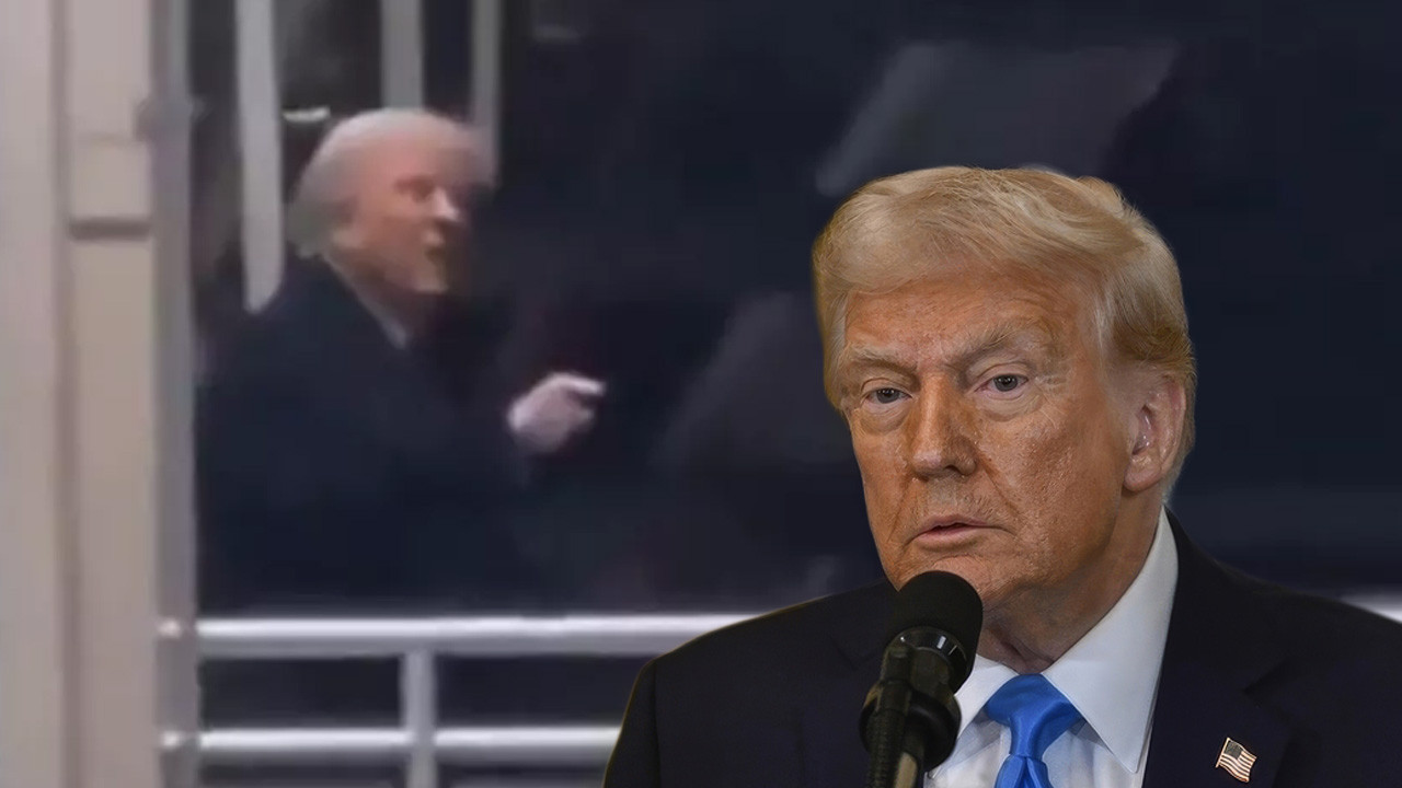 Trump'ı kızdıran protesto! İşçinin sözünü duyunca sinirlendi, küfür edip orta parmağını gösterdi