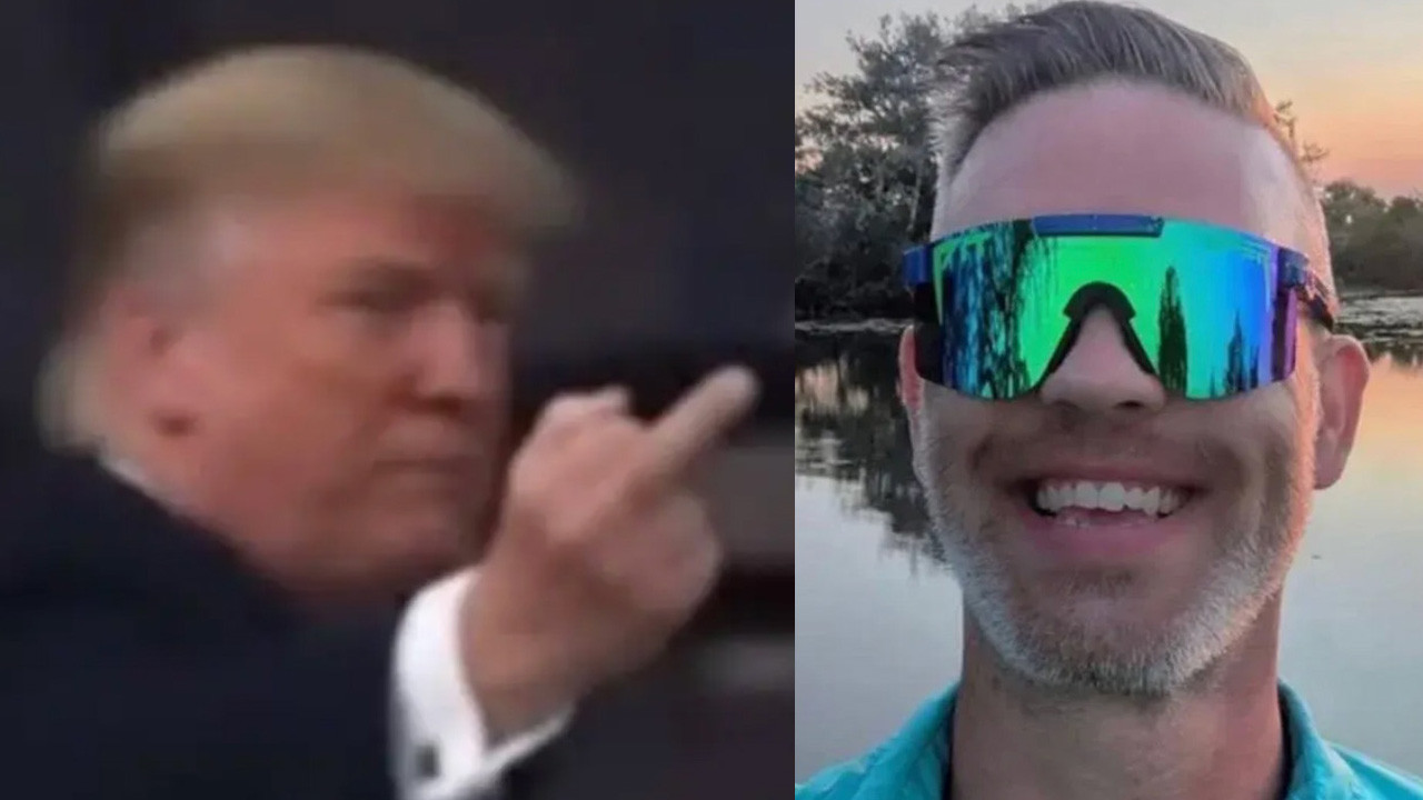 O artık bir milyoner! Trump'ın küfür edip 'orta parmak' gösterdiği işçi zengin oldu