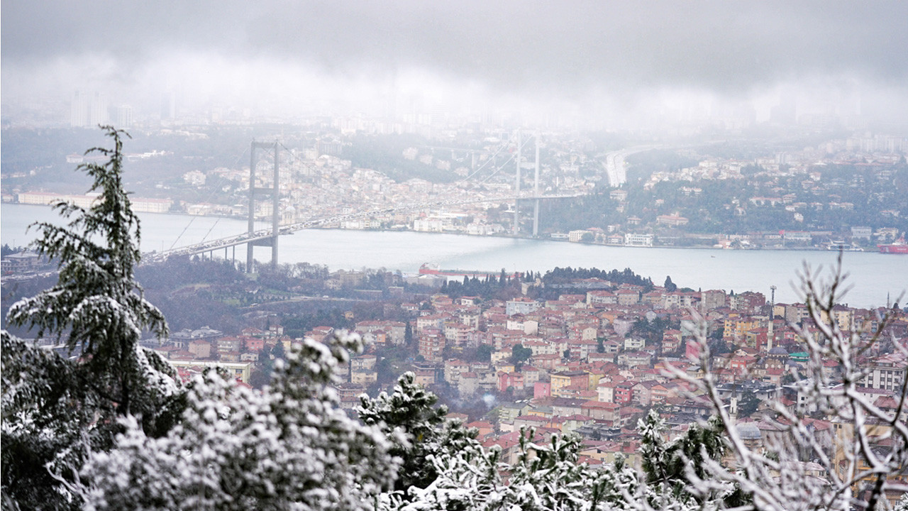 AKOM gün vererek uyardı! İstanbul'a kuvvetli kar yağışı geliyor