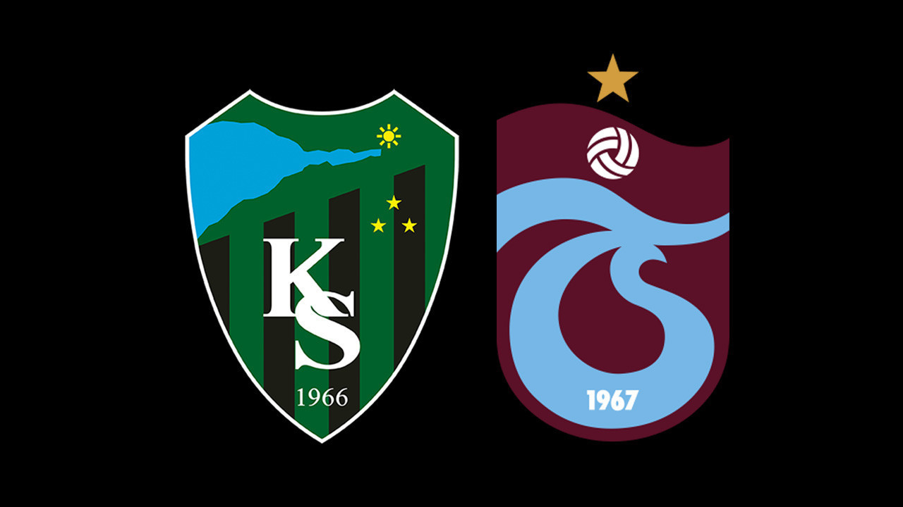 Kocaelispor-Trabzonspor Süper Lig maçı: 11'ler belli oldu