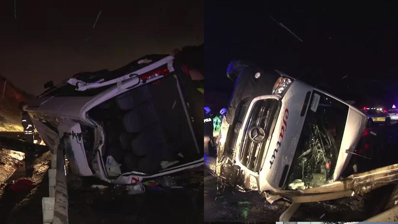 Kuzey Marmara Otoyolu'nda can pazarı! Çok sayıda ekip sevk edildi