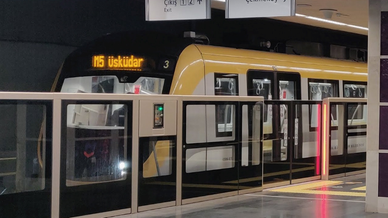 Üsküdar-Samandıra Metro Hattı hafta sonu hizmet vermeyecek