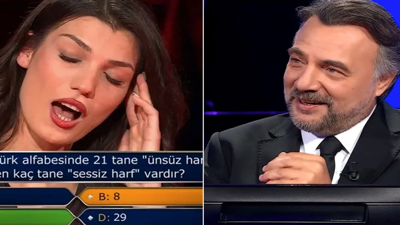 Cevap gözünün önündeydi! Milyoner yarışmacısının veda ettiği soruya bakın