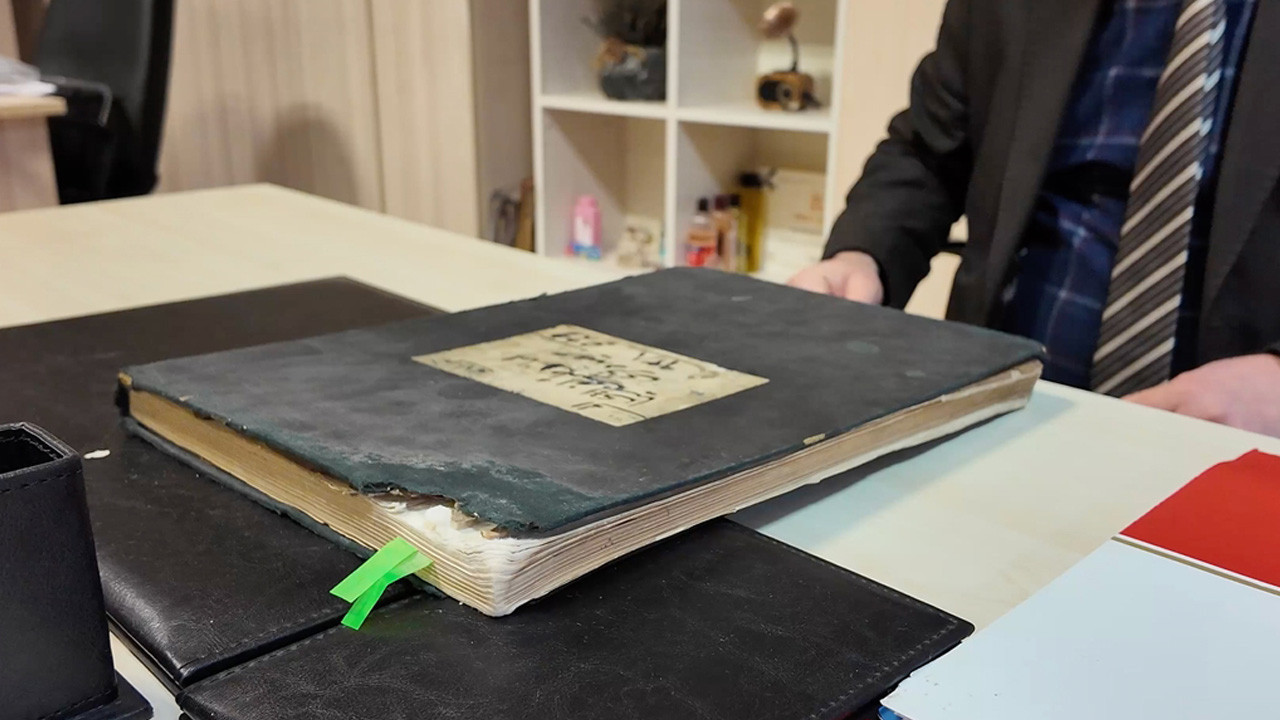 Ankara Adliyesi'nde bulundu, koruma altına alındı! 1926 yılına ait defter gelecek nesillere aktarılacak