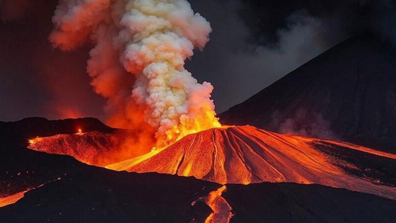 Japonya'da kaybolan helikopterin enkazı, Aso Yanardağı'ndaki kraterde bulundu
