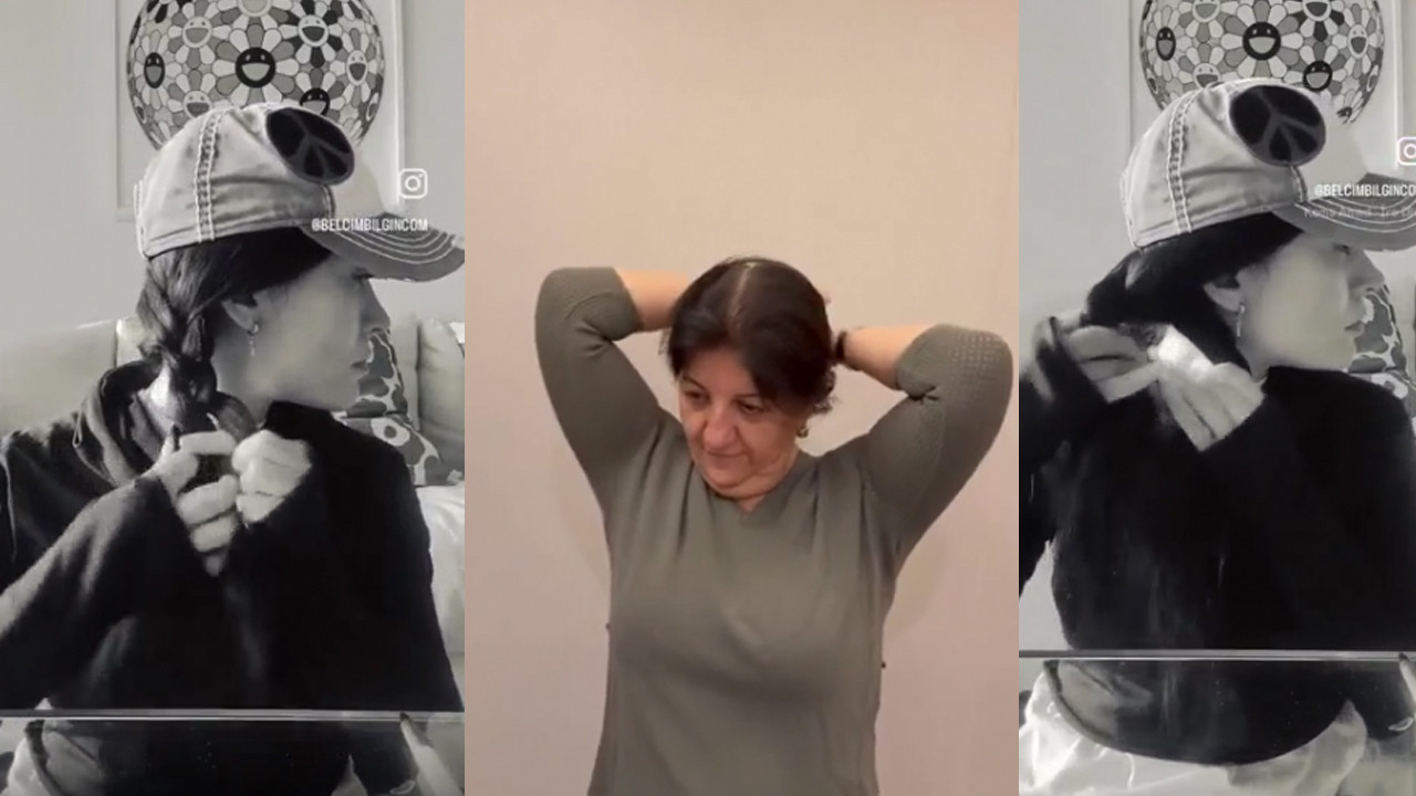 DEM'lilerin saç örme akımına Belçin Bilgin'den dikkat çeken destek!