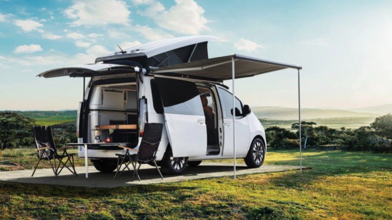 Hyundai STARIA Camper Concept modelini otomobil tutkunlarına sundu