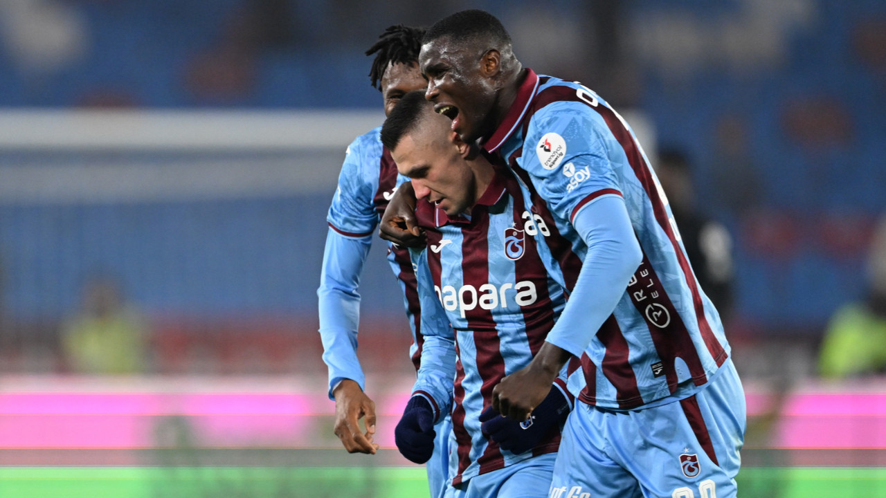 Trabzonspor Kasımpaşa’yı 2-1 mağlup etti