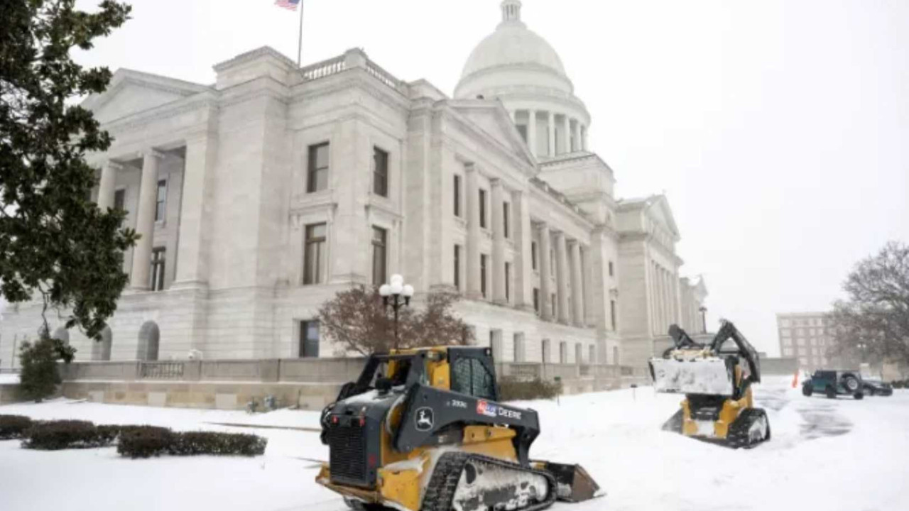 ABD'de acil durum ilan edildi! tarihi kar fırtınası felaketi