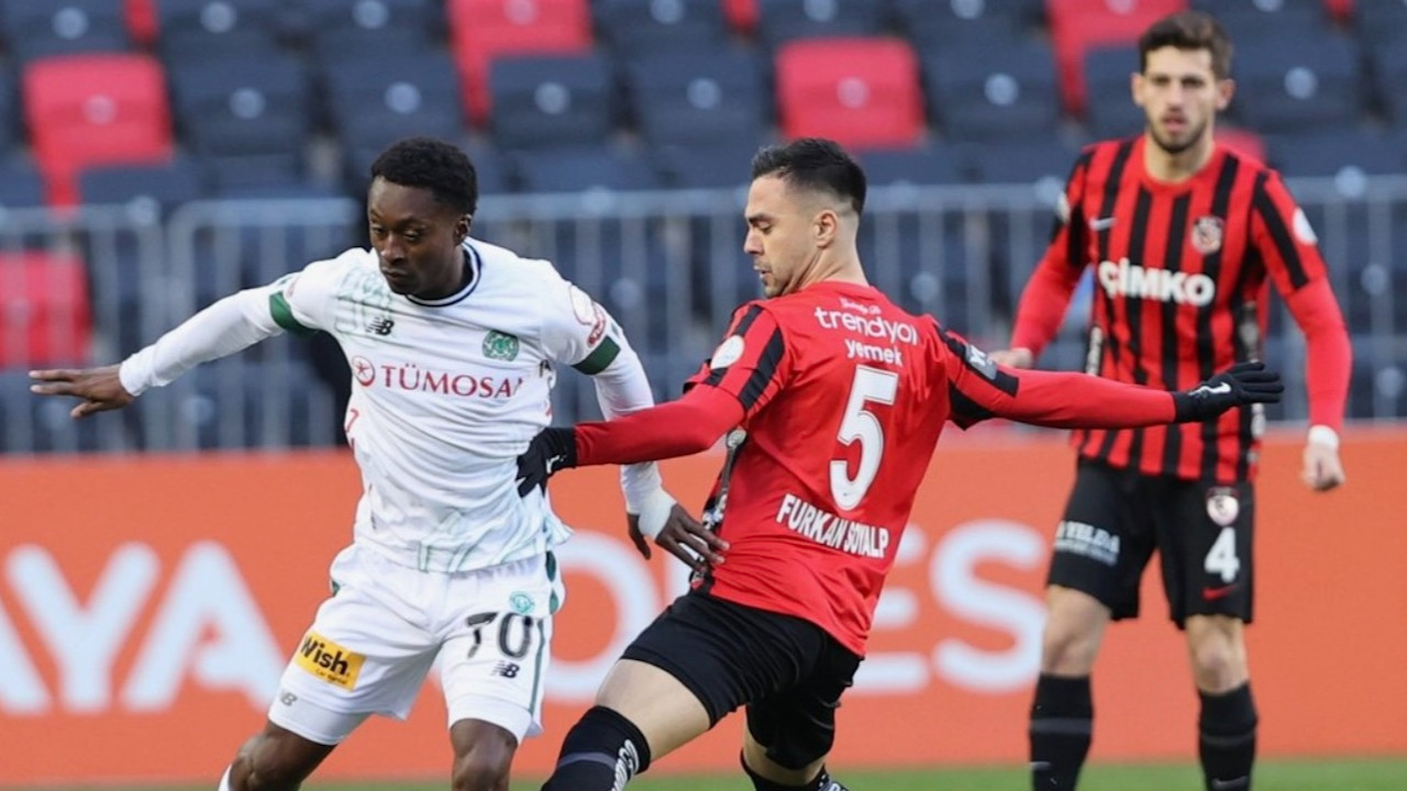 Trendyol Süper Lig'in 19. haftası: Gaziantep FK-TÜMOSAN Konyaspor