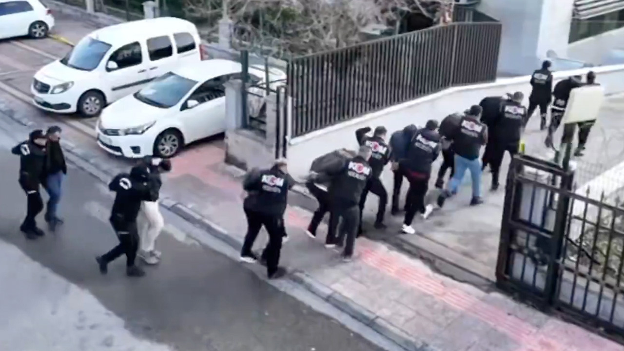 Barış Turgut organize suç örgütüne operasyon! 17 kişi tutuklandı