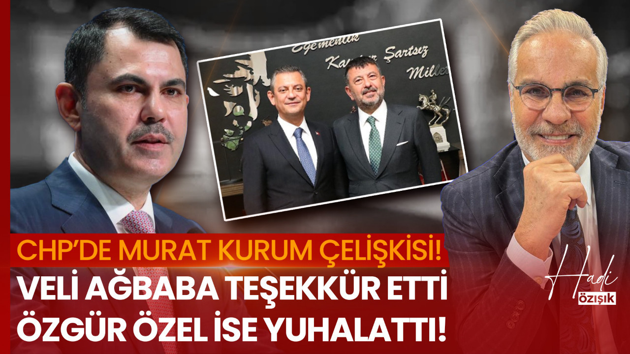 Veli Ağbaba Meclis’te teşekkür etti, Özgür Özel meydanda yuhalattı! CHP’de Murat Kurum ikiyüzlülüğü!