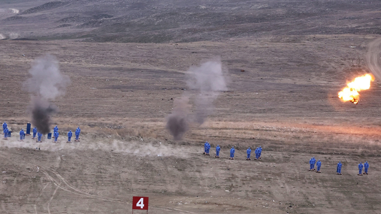 Polatlı'da sürü İHA saldırı testi gerçek mühimmatla yapıldı