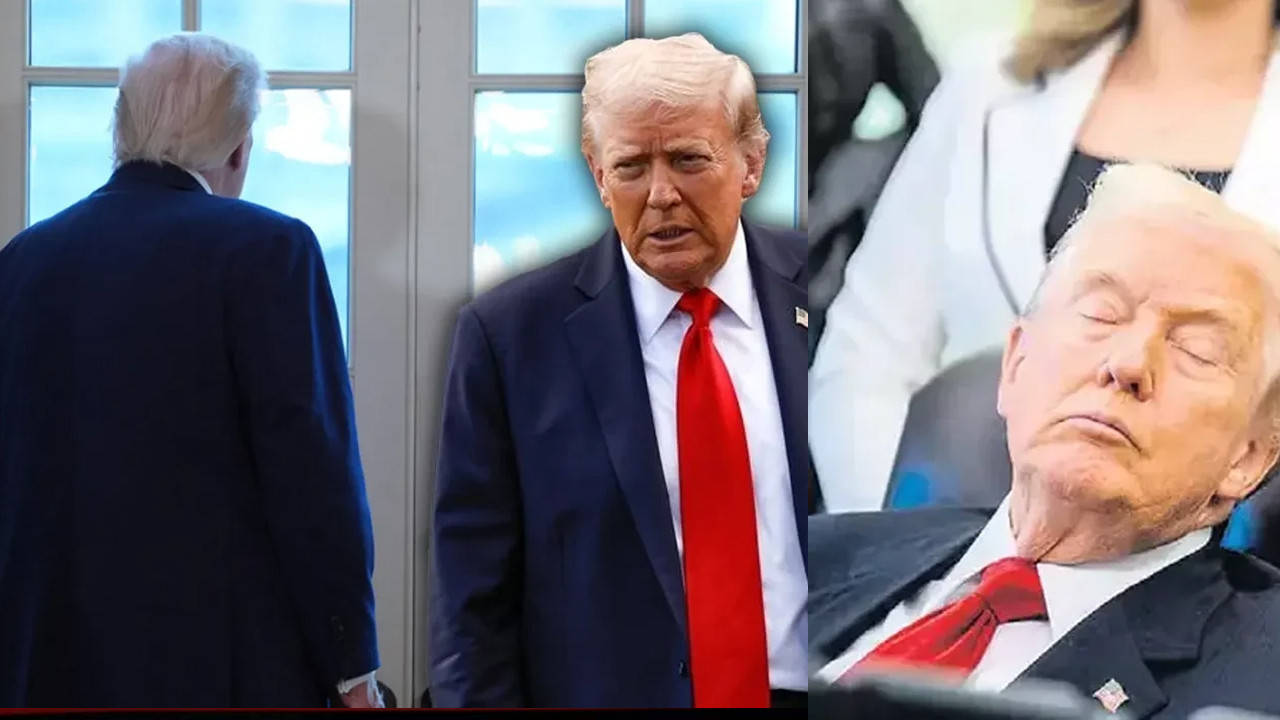 Toplantı sırasında öyle bir şey yaptı ki... Trump aklını mı kaçırdı?