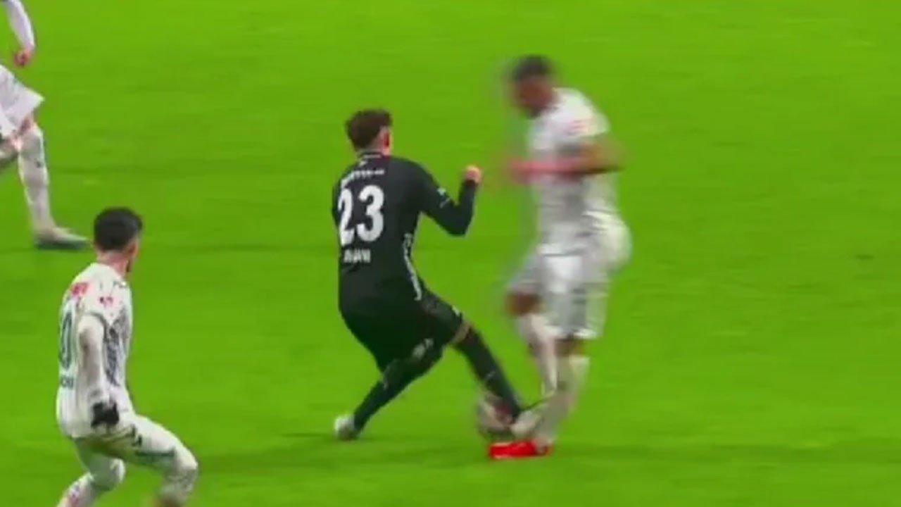 Beşiktaş'ta yeni transfer Kristjan Asllani kırmızı gördü