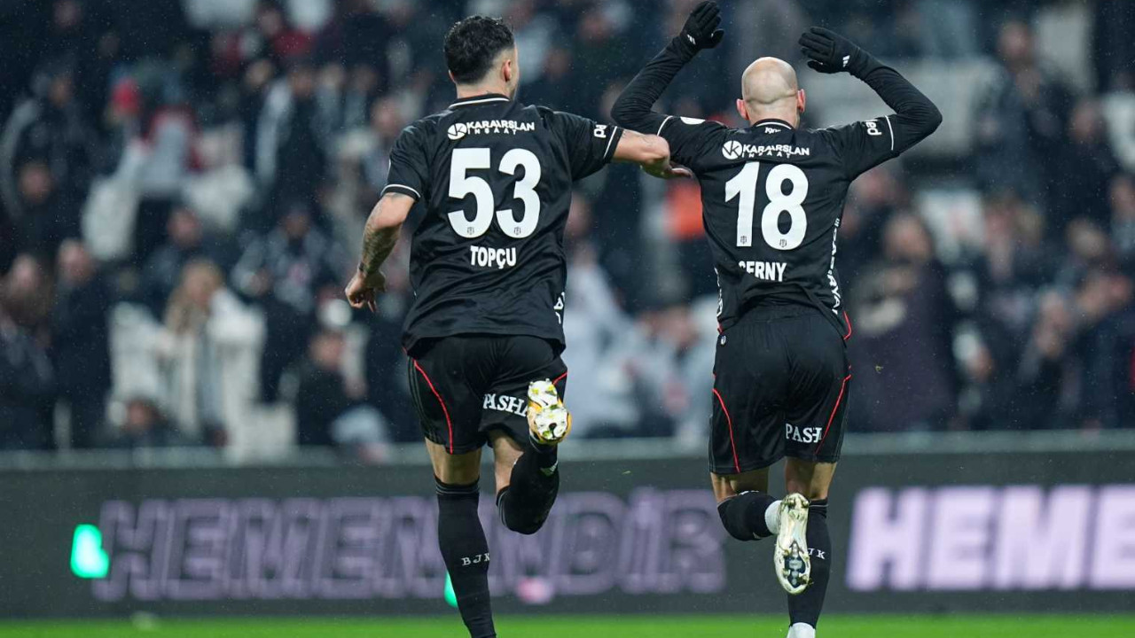 Beşiktaş evinde Konyaspor’u 2-1 ile geçti