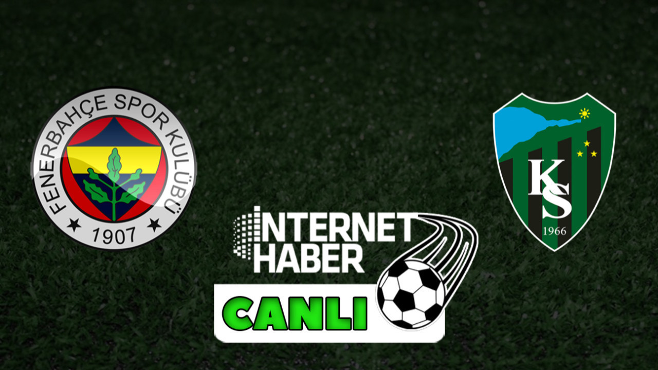 Kocaelispor - Fenerbahçe / Canlı anlatım