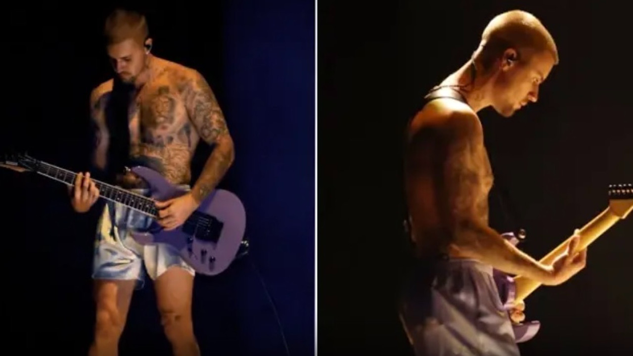 Justin Bieber'ın Grammy'deki kıyafeti şoke etti! O görüntüler tartışma yarattı