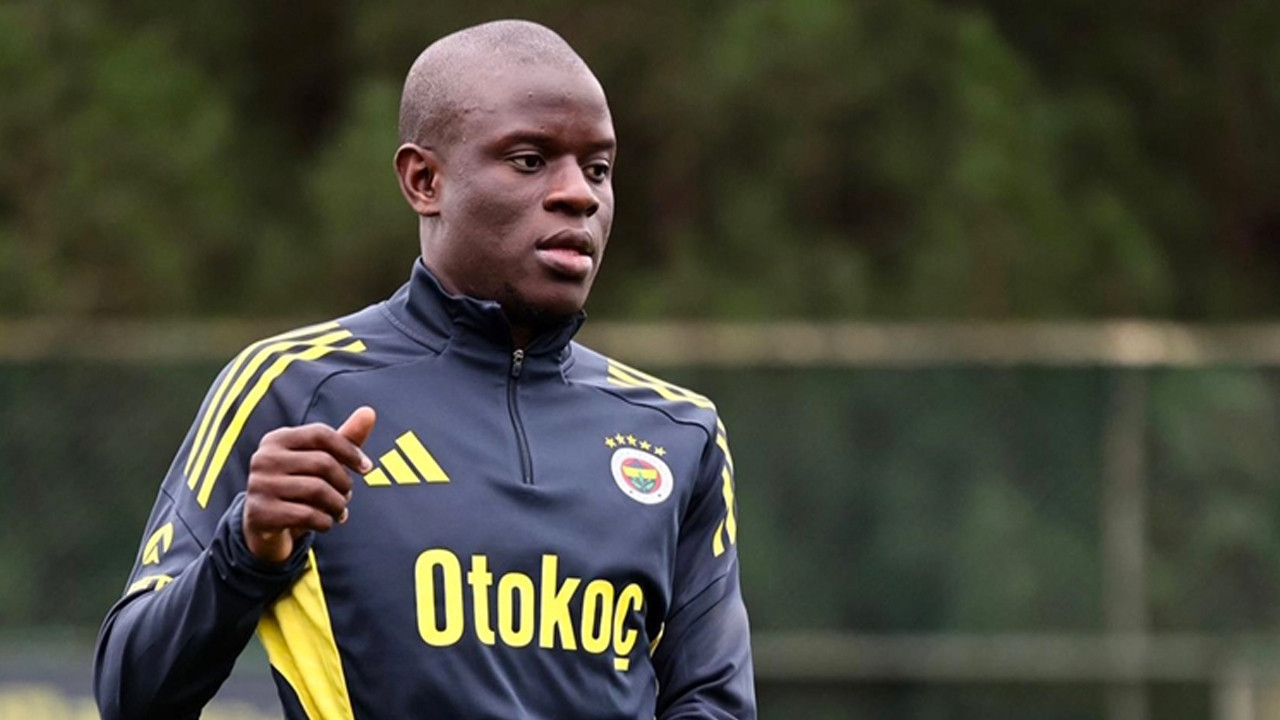 N'Golo Kante, Fenerbahçe'de ilk antrenmanına çıktı