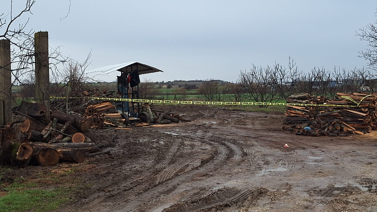 Kırklareli'nde korkunç kaza! Hızarın üzerine düşen işçi ağır yaralandı