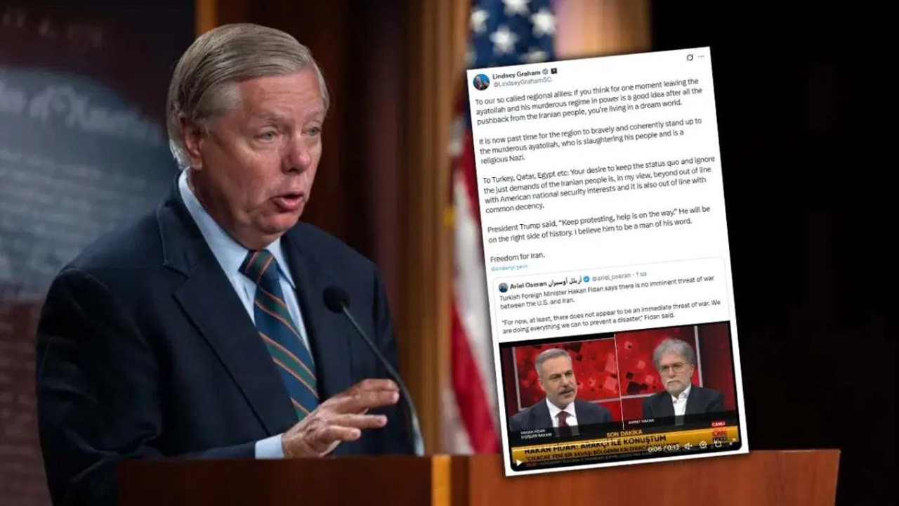ABD’li Senatör Graham’dan Fidan’a: Hayal dünyasında yaşıyorsunuz