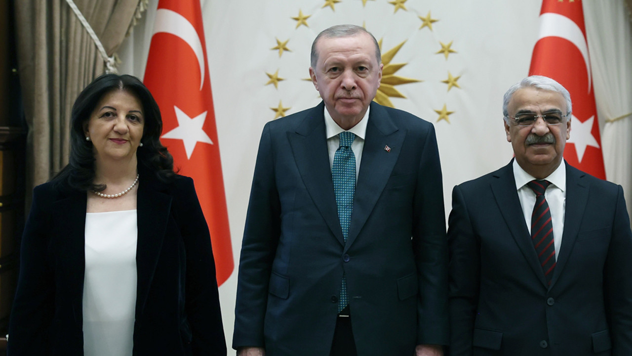 Cumhurbaşkanı Erdoğan, DEM Parti heyetini kabul etti