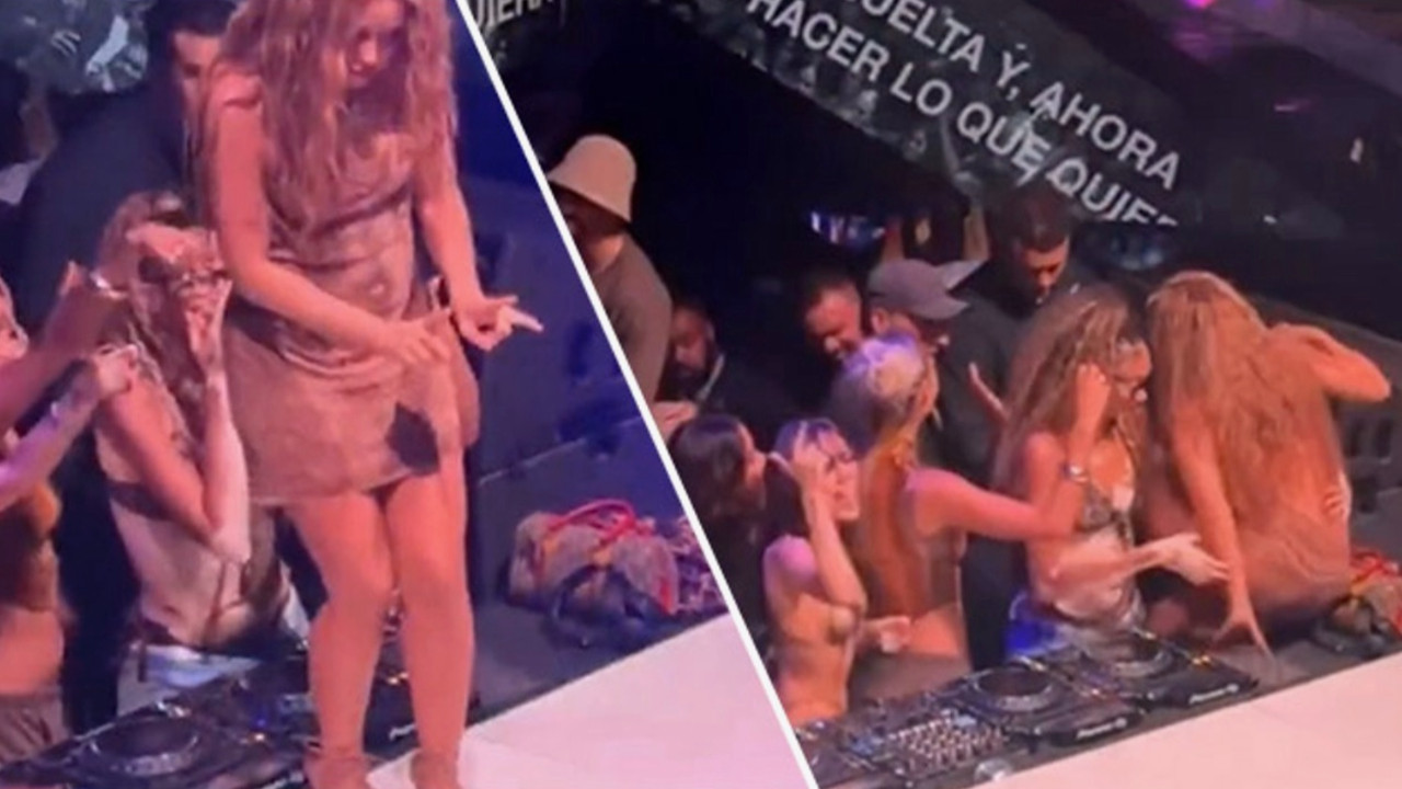 Dünyaca ünlü şarkıcı Shakira korkuttu! Sahnede yere kapaklandı
