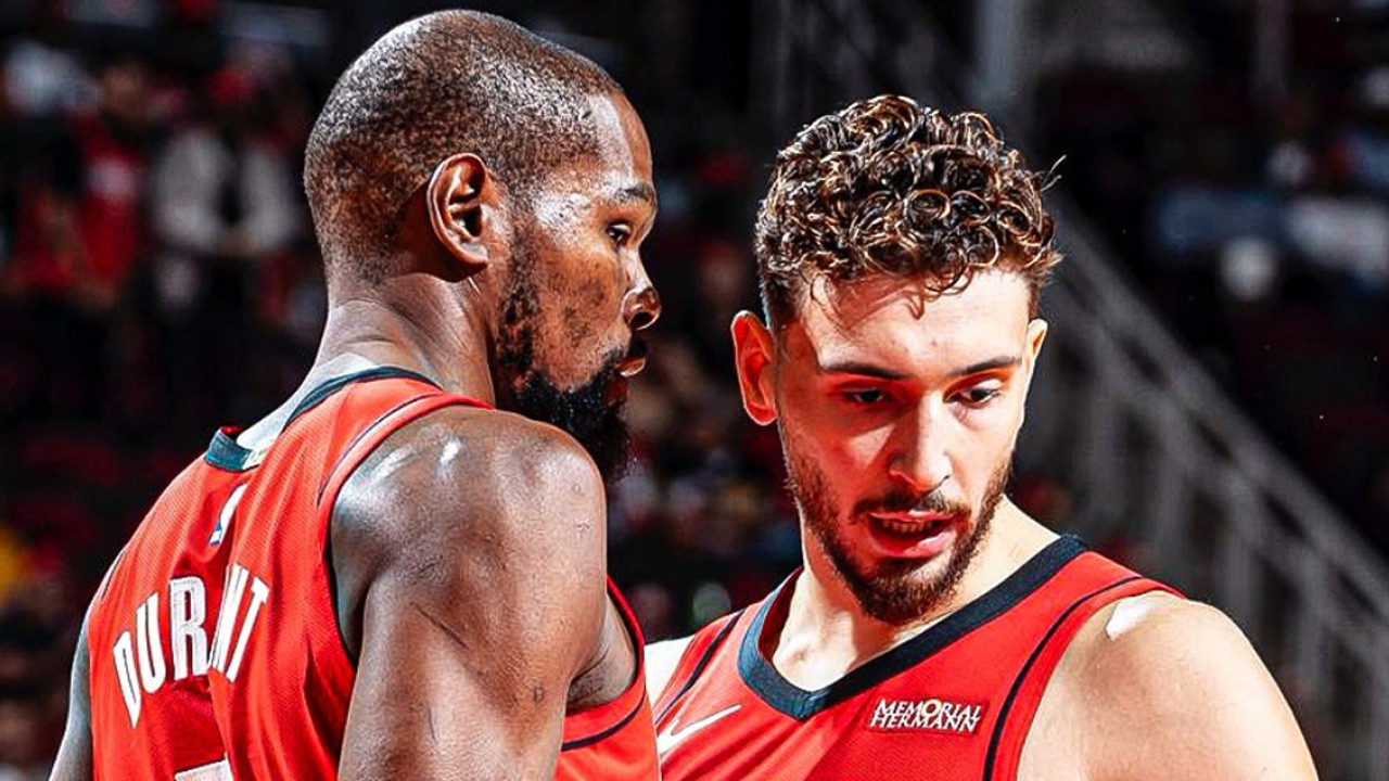 NBA'de Rockets'ı Alperen Şengün ve Kevin Durant galibiyete taşıdı